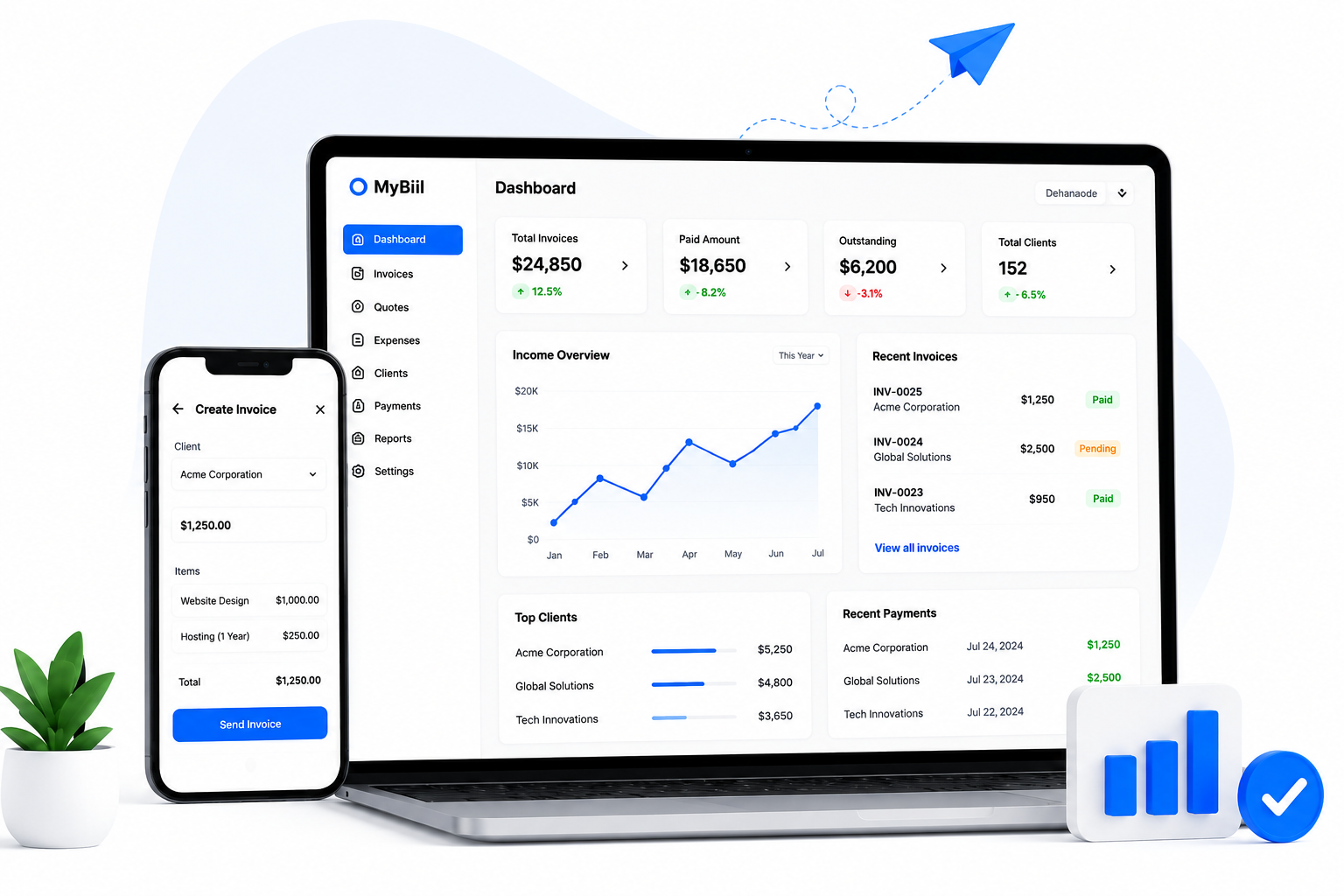MyBiil Dashboard